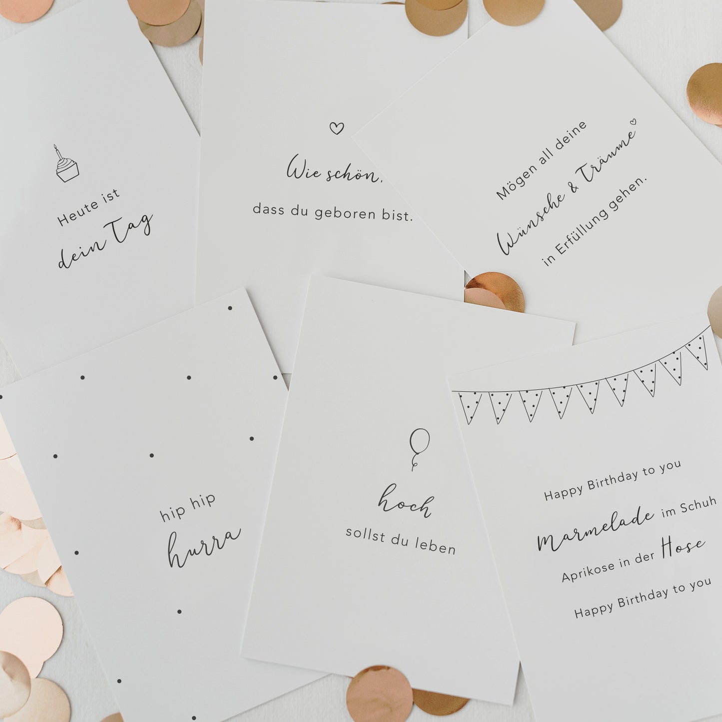 Postkarte Sprüche 'Marmelade'