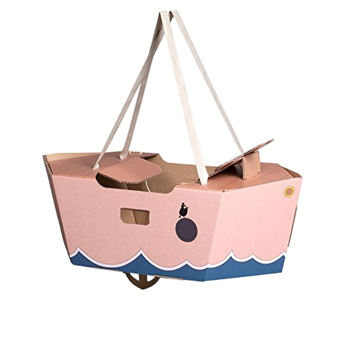 Mister Tody Flugzeug aus Pappe 'Pink'