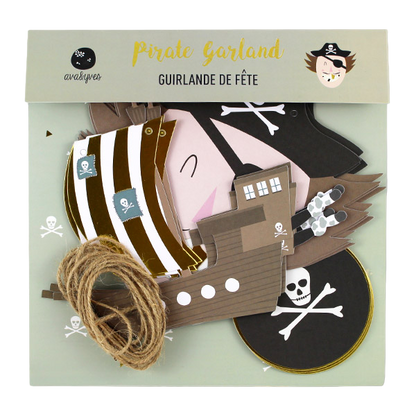 Geburtstag Girlande 'Pirat'