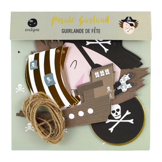 Geburtstag Girlande 'Pirat'