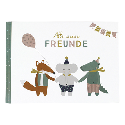 Freundebuch Kindergarten 'Alle meine Freunde'