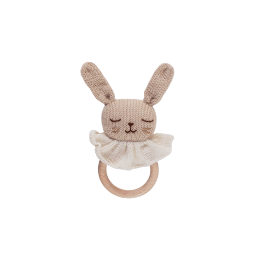 Greifring Rassel Alpakawolle 'Hase'