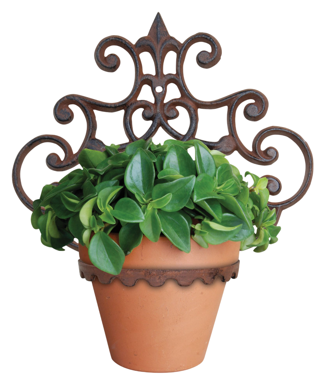 Blumentopfhalter aus Gusseisen