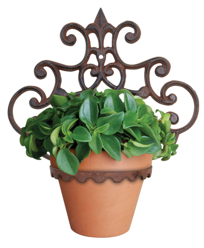 Blumentopfhalter aus Gusseisen