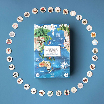 Puzzle 'Entdecke die Welt'