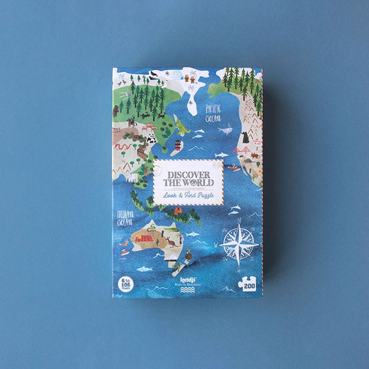 Puzzle 'Entdecke die Welt'