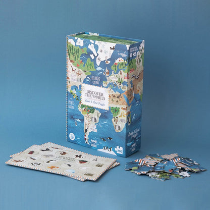 Puzzle 'Entdecke die Welt'