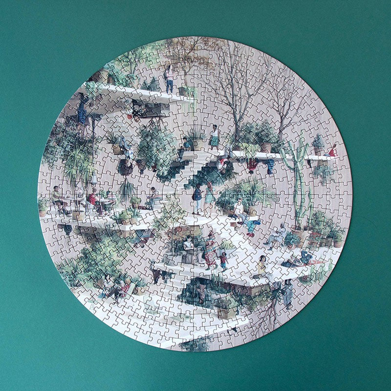 Gravitationspuzzle 'Meine kleine Welt'