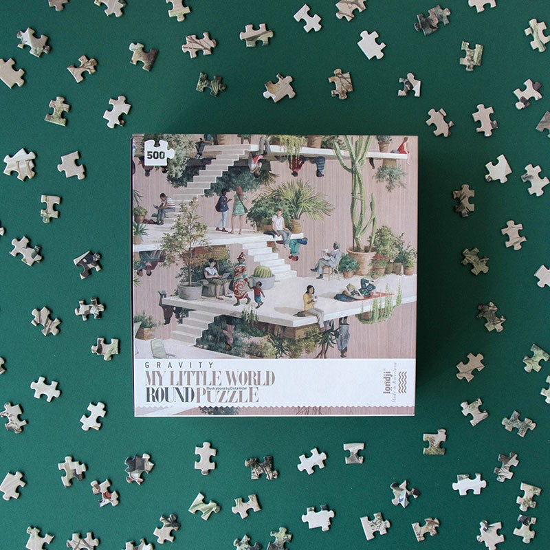 Gravitationspuzzle 'Meine kleine Welt'