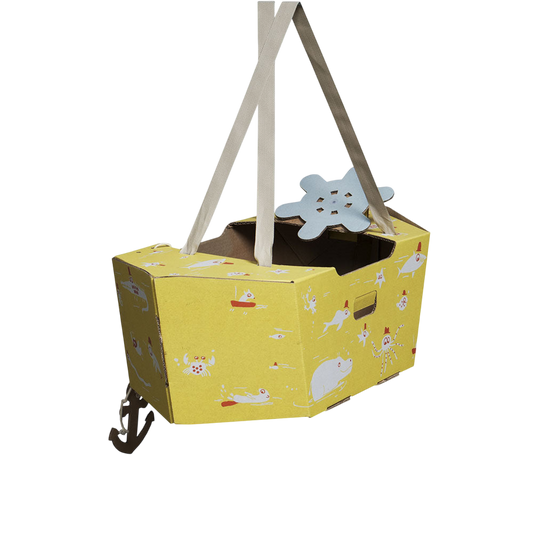 Mister Tody Boot aus Pappe 'Flying Circus'