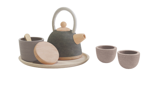 'Orientalisches Teeset' aus Holz