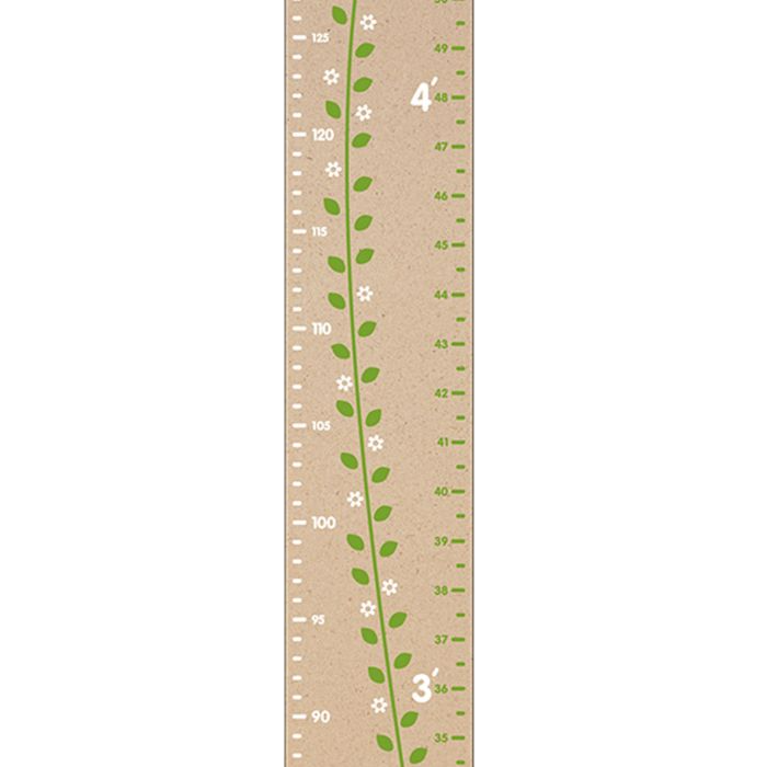 Messlatte 'Family Growth Chart' aus Holz