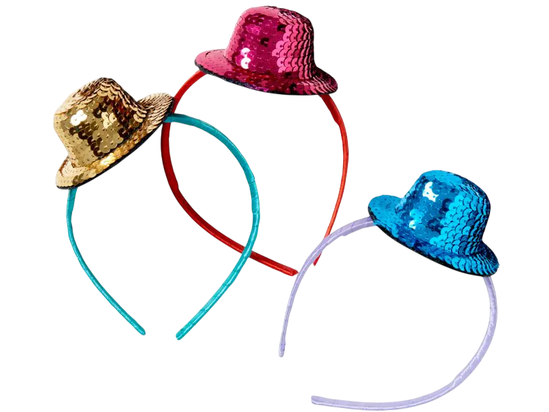 Partyhut 'Top Hat Headband'