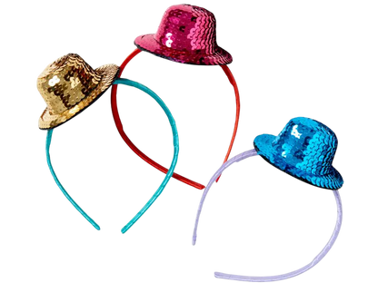 Partyhut 'Top Hat Headband'