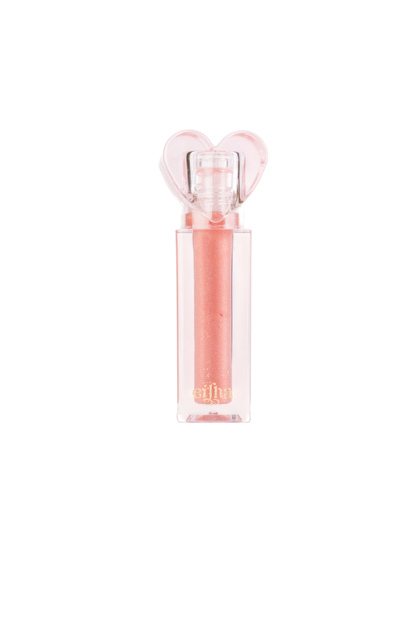 Glimmies Lipgloss Vegan 'Glitter Pink' Erdbeergeschmack