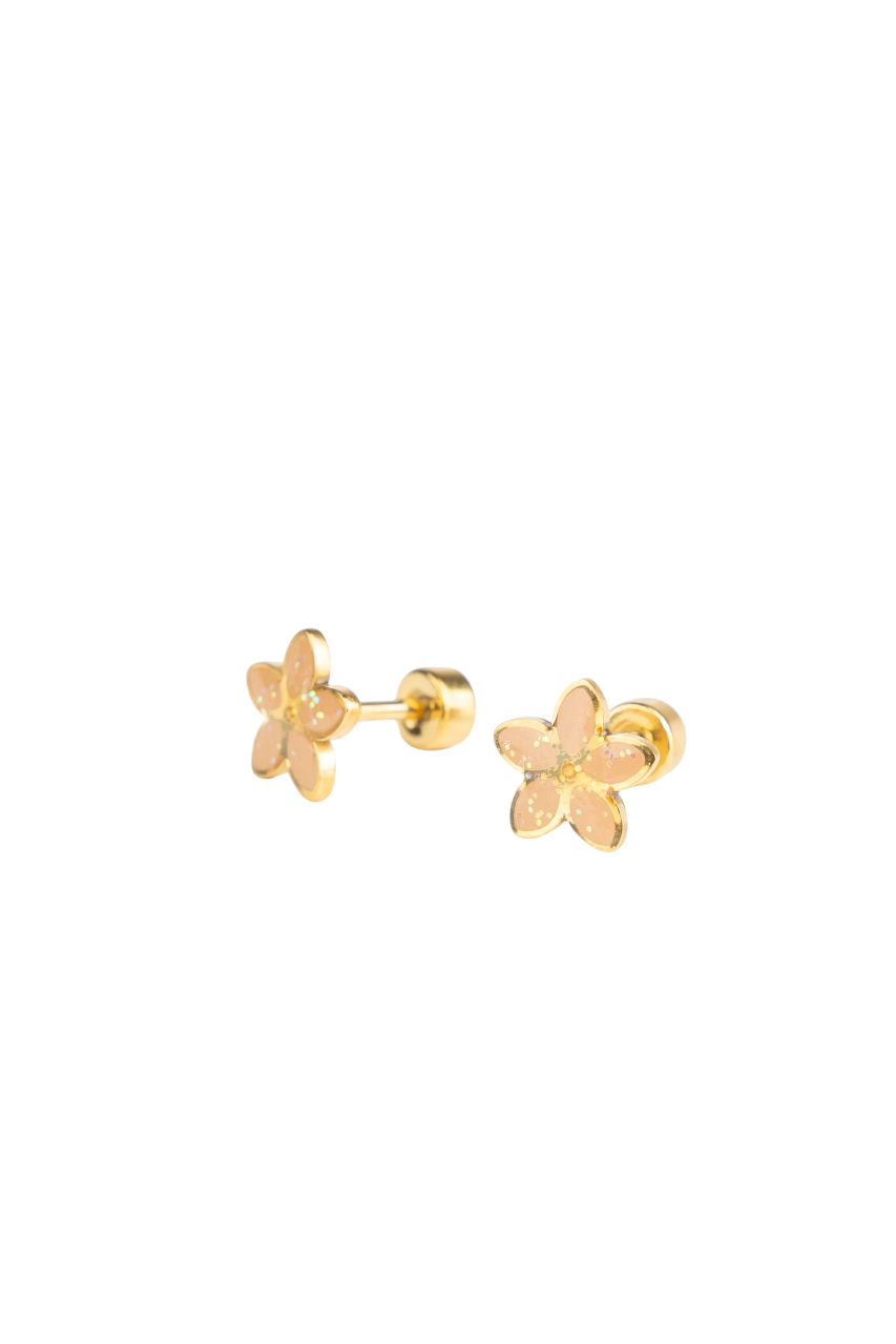 Ohrstecker 'Golden Flora'