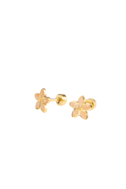 Ohrstecker 'Golden Flora'