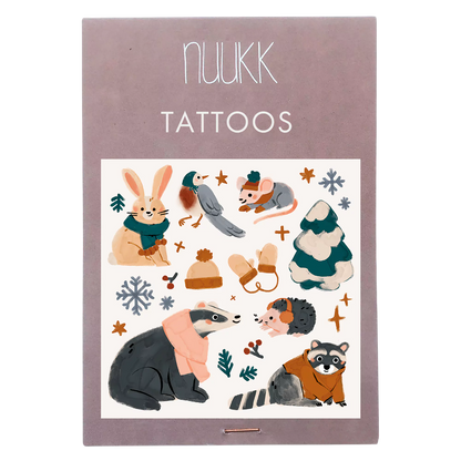 Bio Tattoos 'Mützen und Handschuhe'