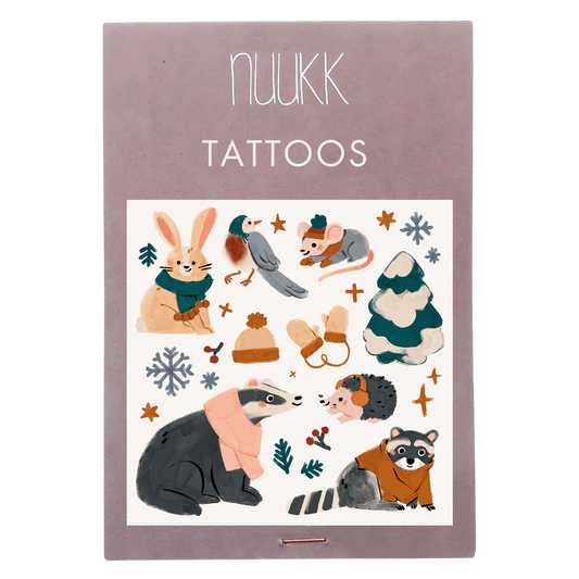 Bio Tattoos 'Mützen und Handschuhe'