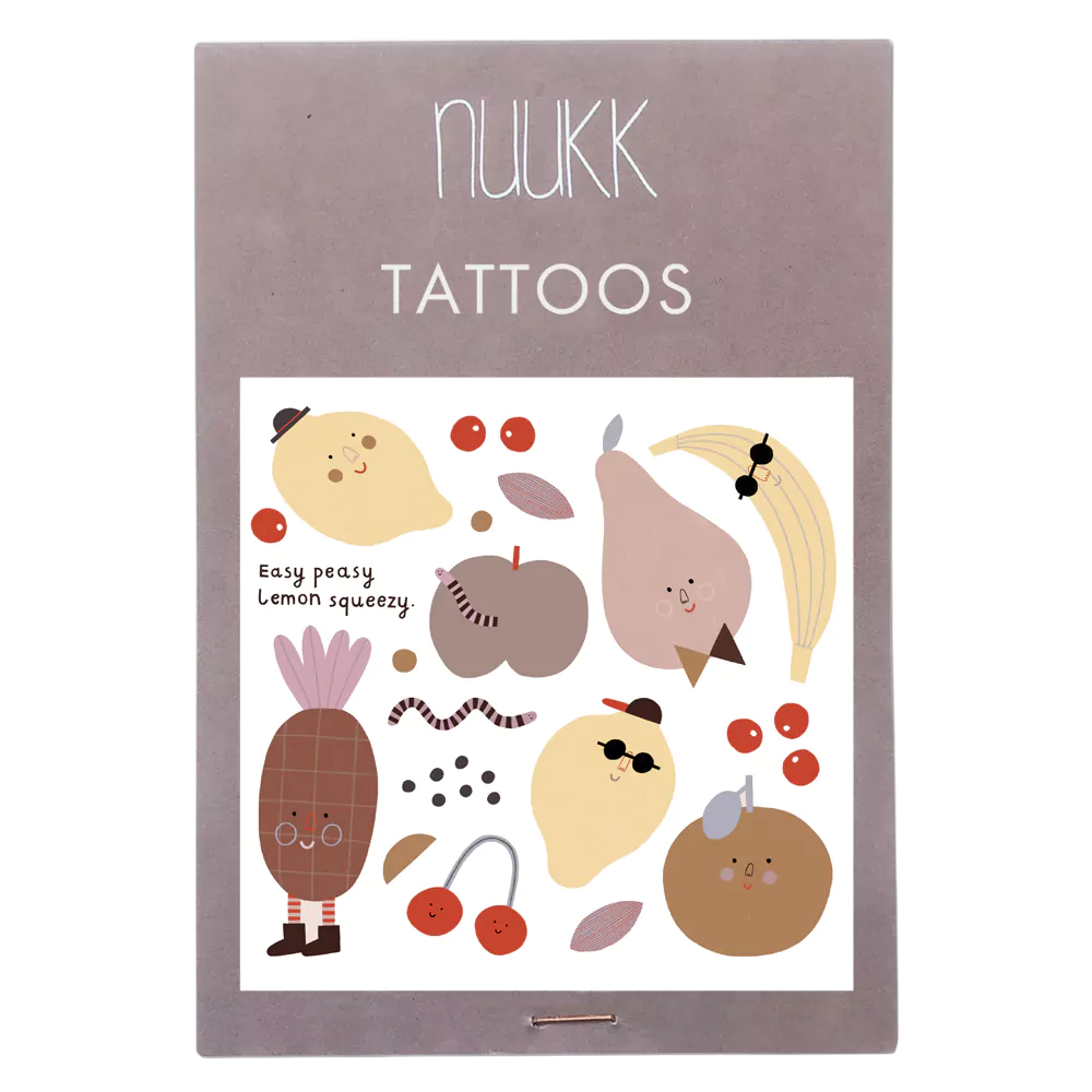 Bio Tattoos 'Freche Früchte'
