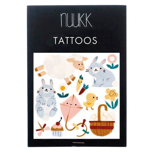 Bio Tattoos 'Frühlings-Tiere'