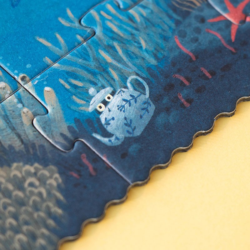 Puzzle 'Tee am Meer'