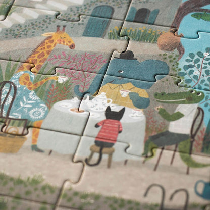 Puzzle 'Tee am Meer'