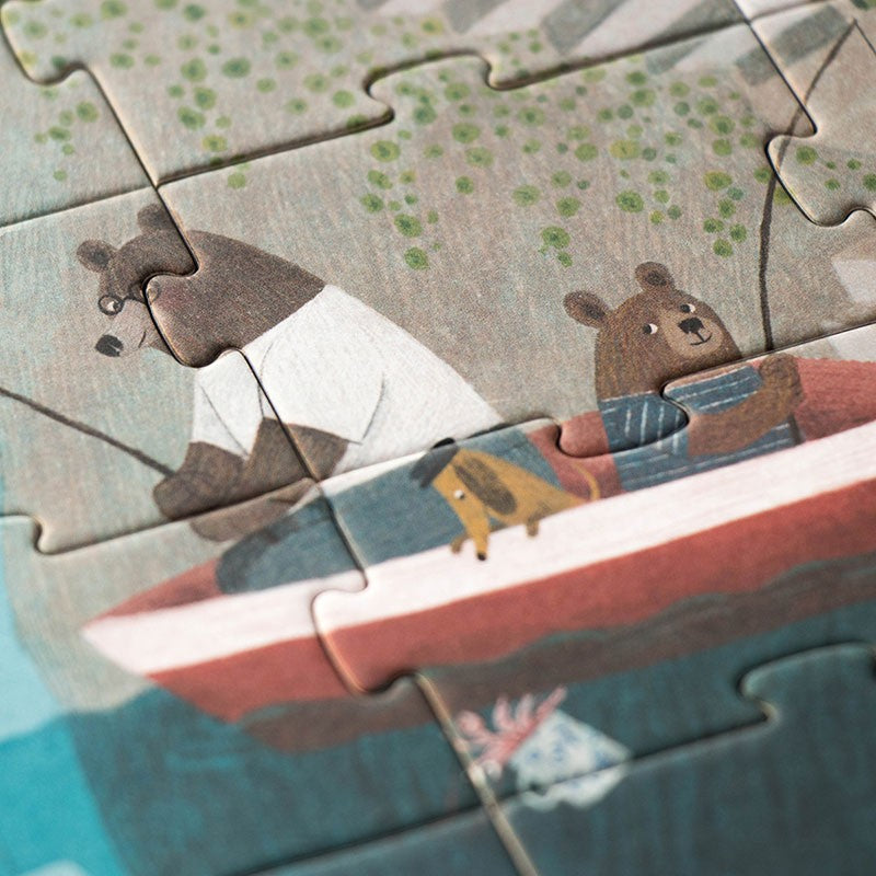 Puzzle 'Tee am Meer'