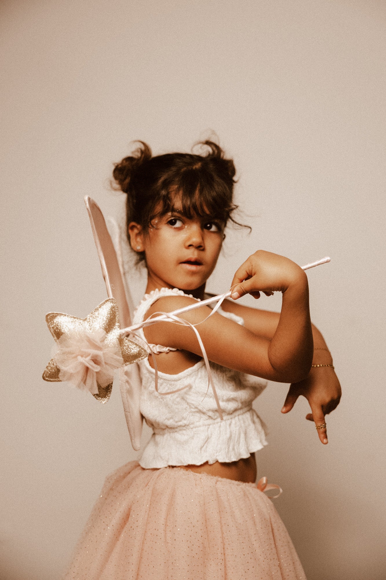 Zauberstab 'rosa Schmetterling'