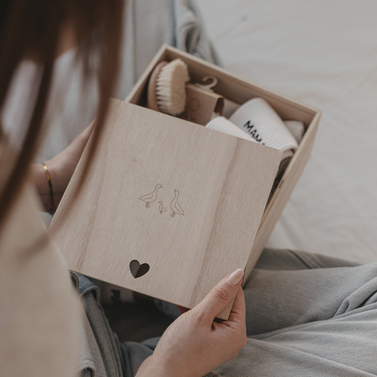 Erinnerungsbox 'Gänse'
