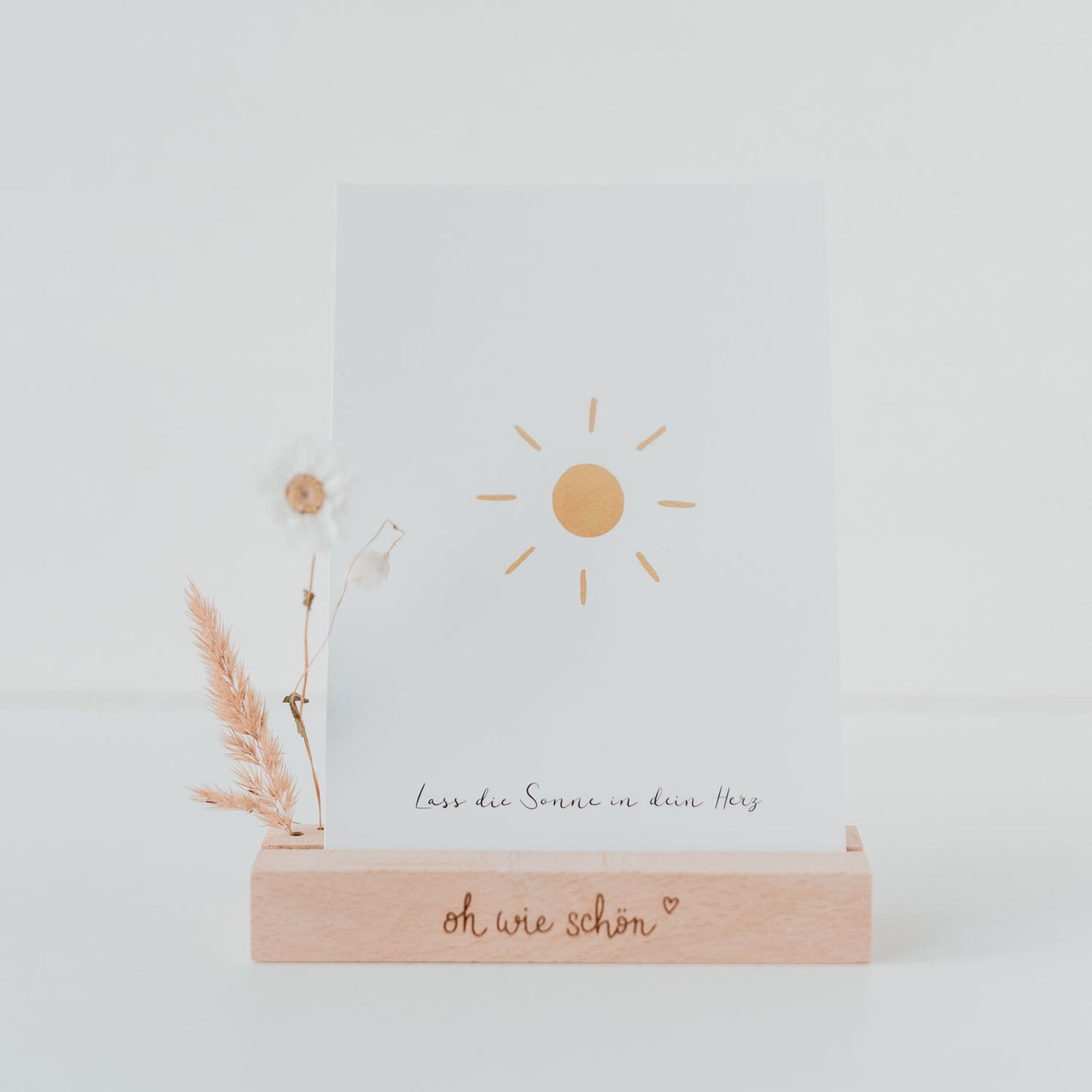 Postkarte 'Sonne'