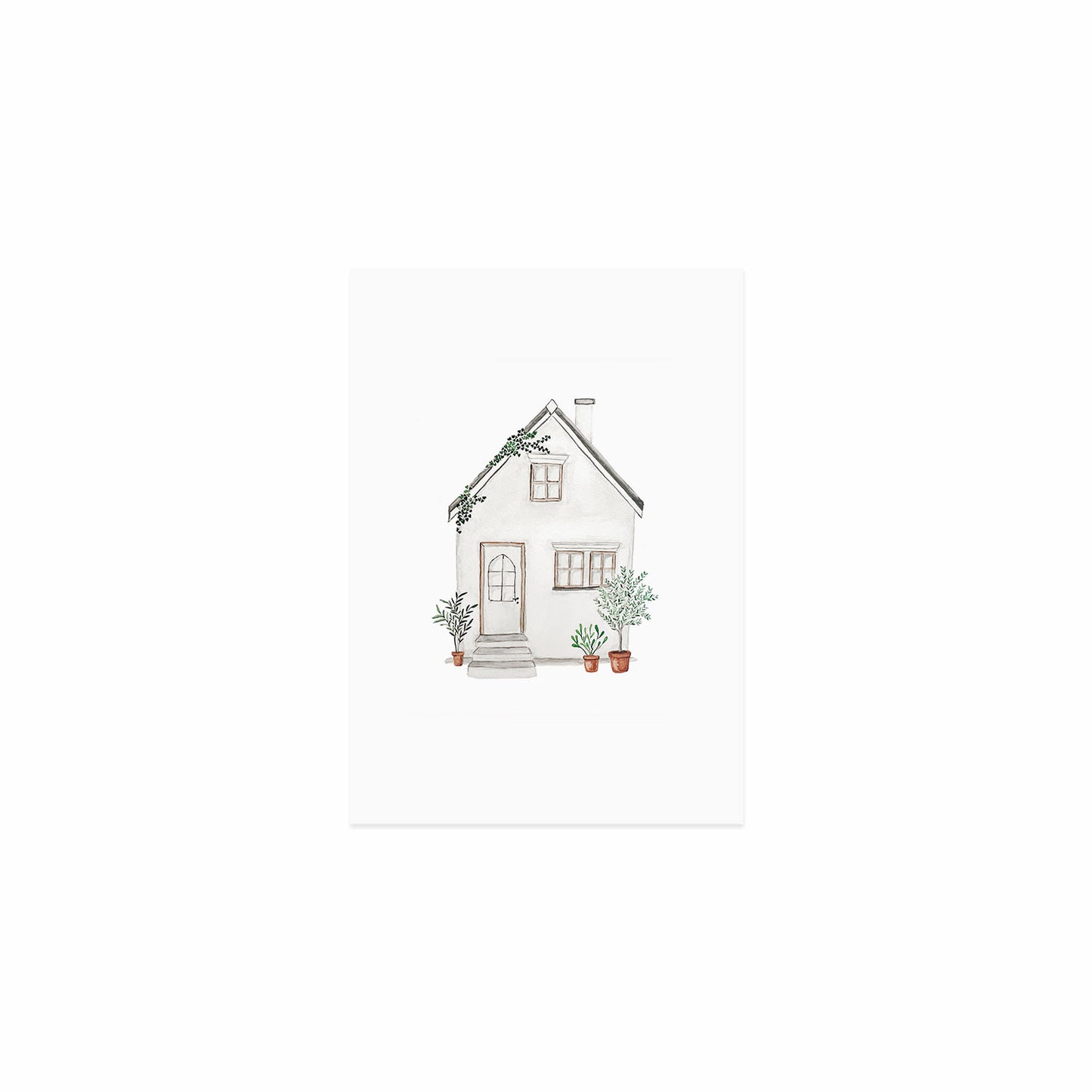 Postkarte 'Haus'