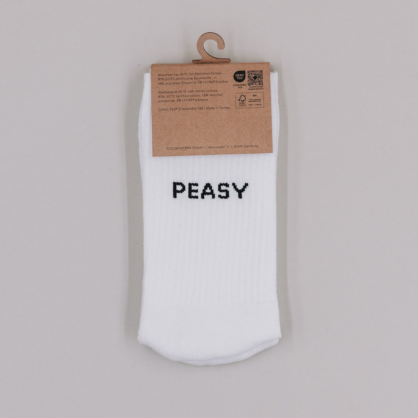 Socken 'Easy Peasy'