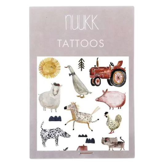Bio Tattoos 'Bauernhof'