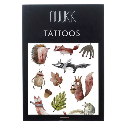 Bio Tattoos 'Herbstwald'