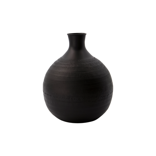 Vase 'Reena' Braun, H 25cm